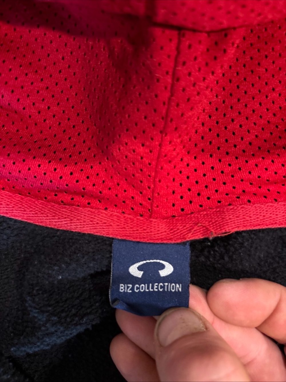 Honda Men’s Black & Red Pullover Hoodie Sweater - Picture 7 of 9
